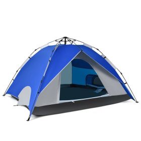 2-in-1 4 Person Instant Pop-up Waterproof Camping Tent 2-in-1 4 Person Instant Pop-up Waterproof Camping Tent